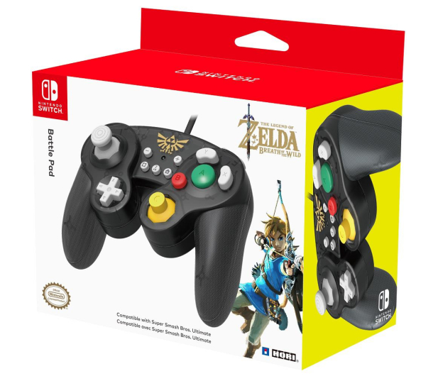 Hori GameCube Style BattlePad - Legend of Zelda - NS - 472788 - zdjęcie 5